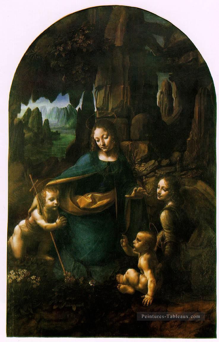 Vierge des Roches londres Léonard de Vinci Peintures à l'huile